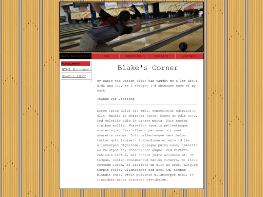 BlakesSite screenshot