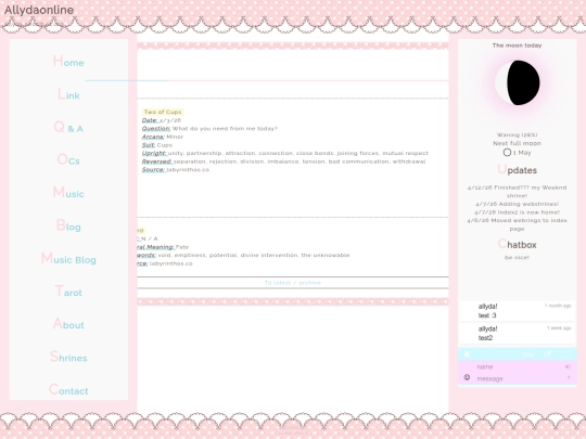 tarot/4-3-26 screenshot