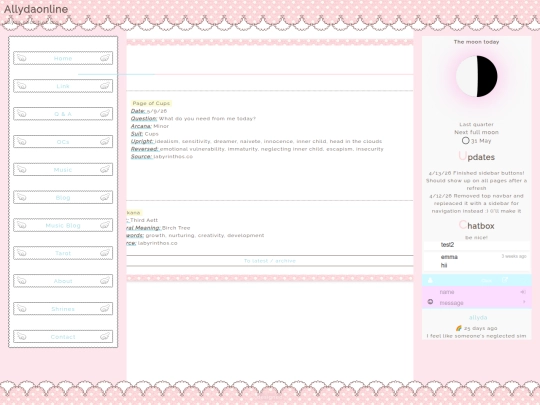 tarot/5-9-26 screenshot