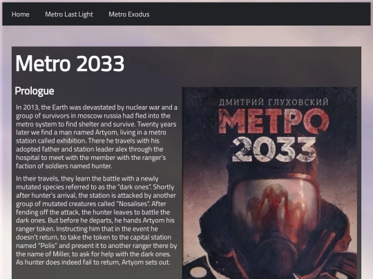 Metro-Trilogy-Metro2033 screenshot