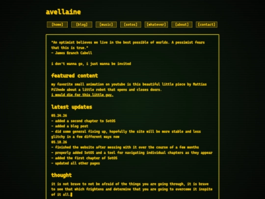 index screenshot