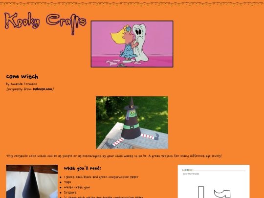 crafts/conewitch screenshot