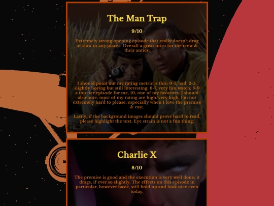 startrek/TOS/S1/rankings1 screenshot
