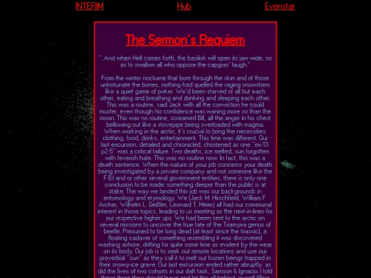 writing/INTERIM/TheSermon screenshot