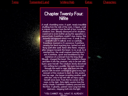 writing/Tyrno/C24 screenshot