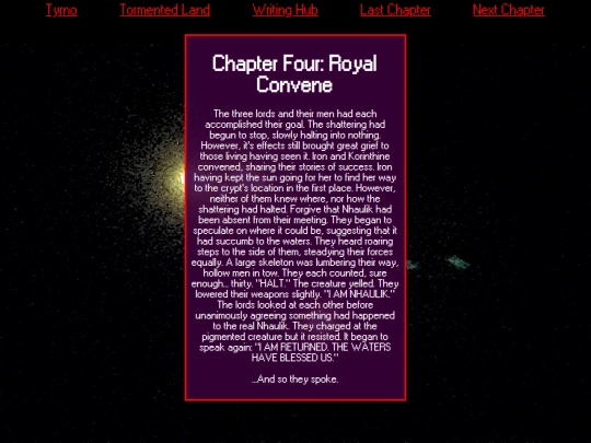 writing/Tyrno/C4 screenshot