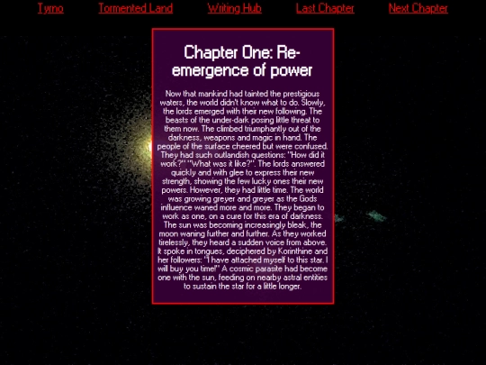 writing/Tyrno/ChapterOne screenshot