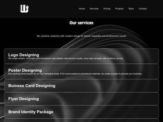 service screenshot