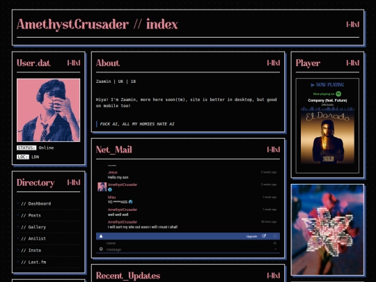 index screenshot