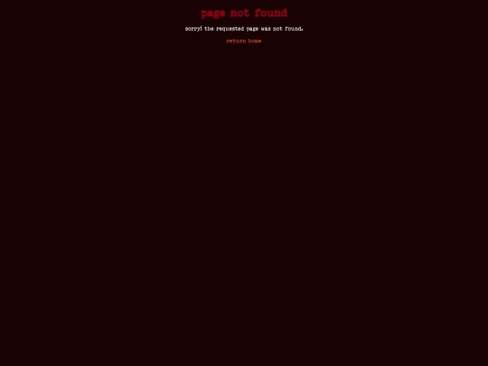 not_found screenshot