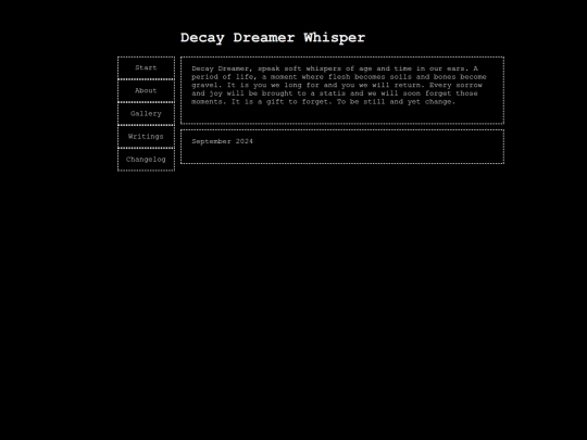 writings/decaydreamerwhisper screenshot