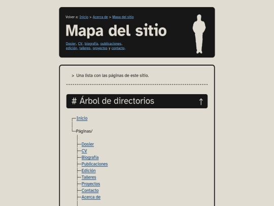 paginas/acerca-de/mapa-del-sitio screenshot