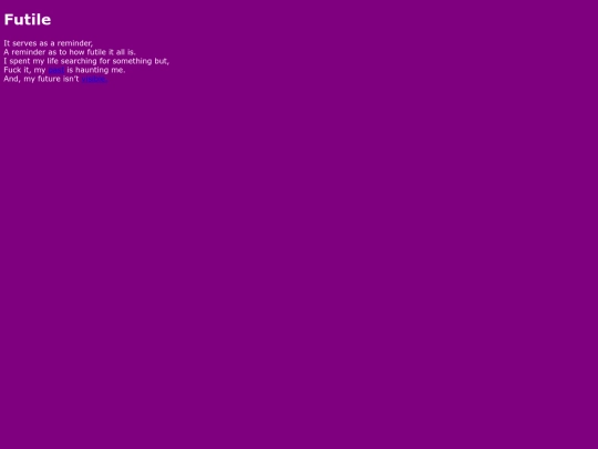 futile screenshot