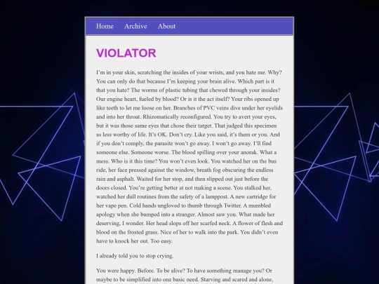 posts/2022-12-22-VIOLATOR screenshot