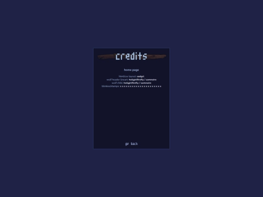 credits screenshot