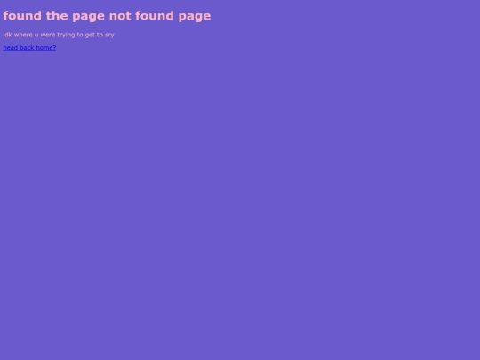 not_found screenshot