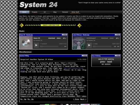 home screenshot