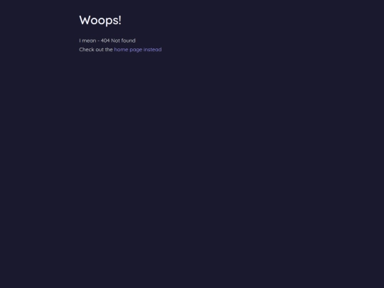 not_found screenshot