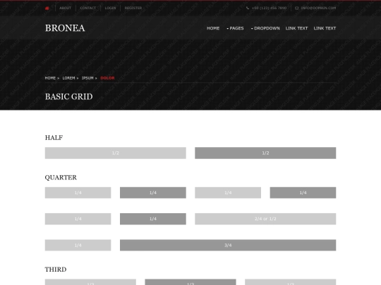 paginaweb/pages/basic-grid screenshot
