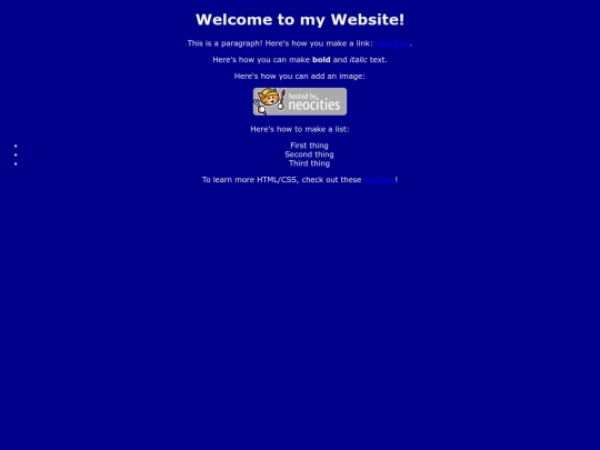 test screenshot