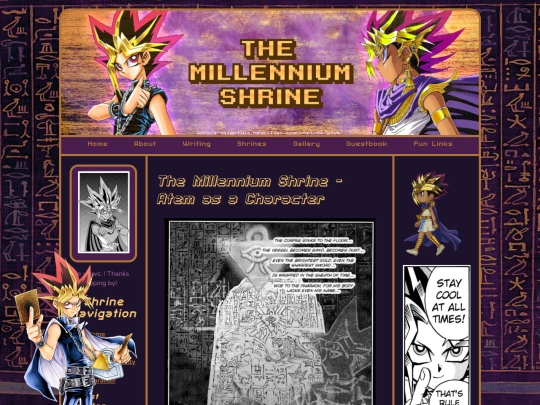 shrines/atem/character screenshot
