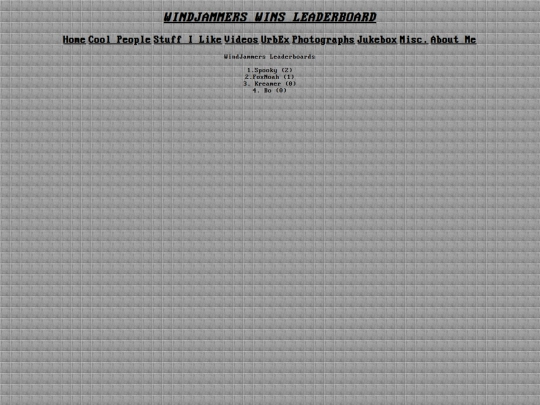 leaderboards screenshot