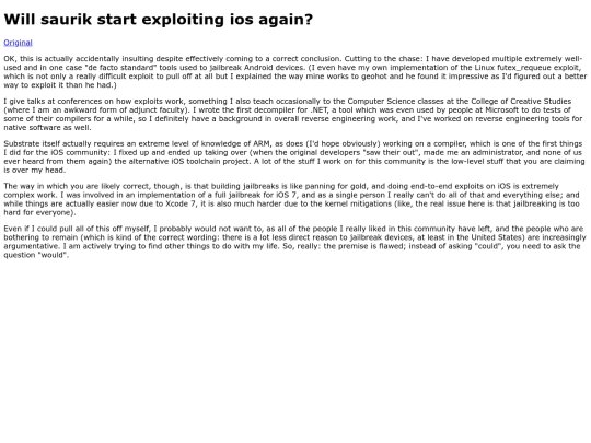 will-saurik-start-exploiting-ios-again screenshot