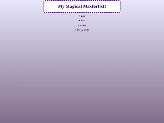 masterlist screenshot