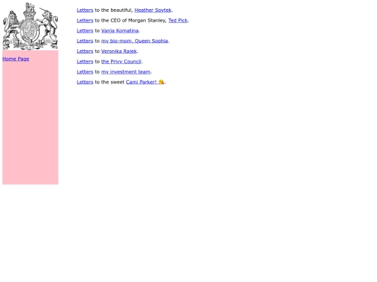 Letters/Letters-Index screenshot