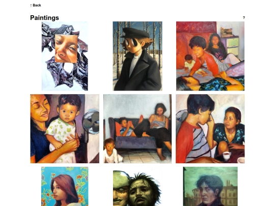 Paintings screenshot