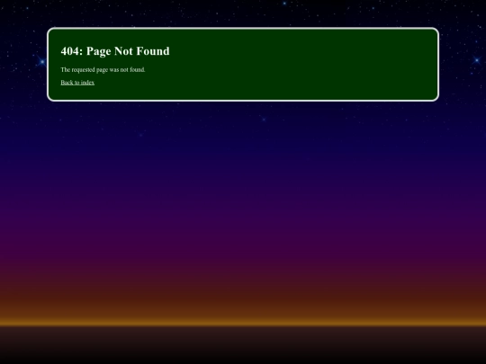 not_found screenshot