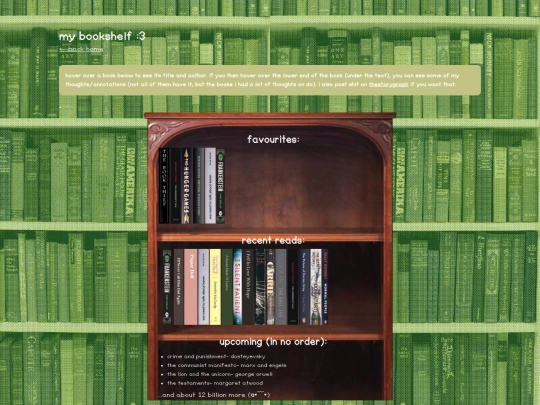 bookshelf screenshot