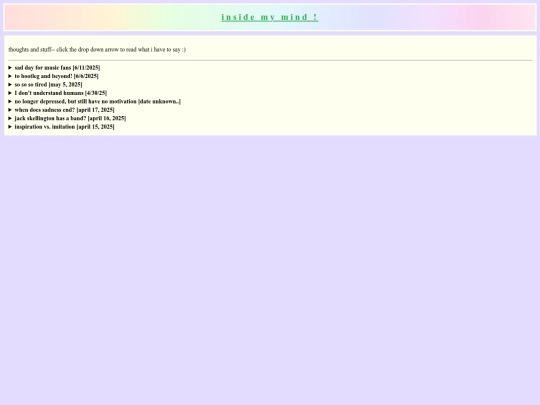 thoughts screenshot