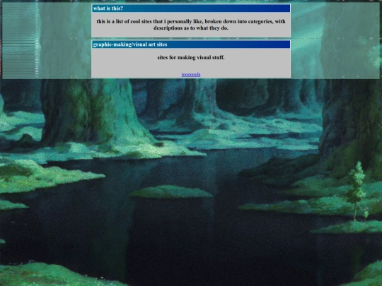 coolsites screenshot
