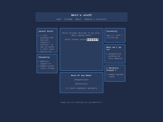 index screenshot
