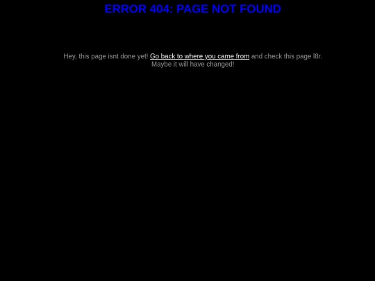 notfound screenshot