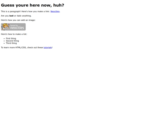 index screenshot