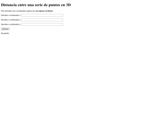 Distancia3D screenshot