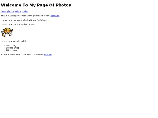 photos screenshot