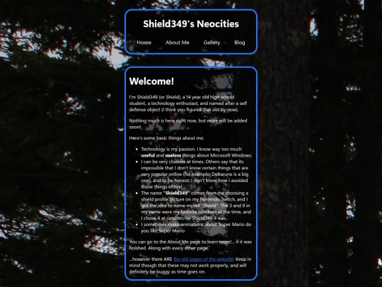 index screenshot