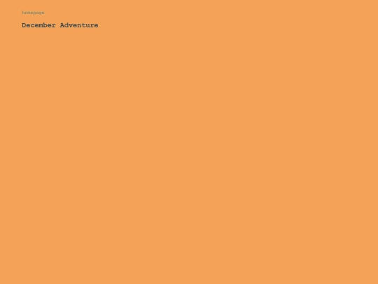 decemberadventure2024 screenshot