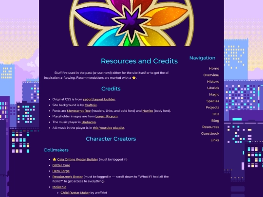 resources screenshot
