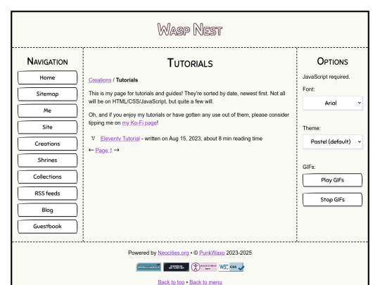 creations/tutorials screenshot