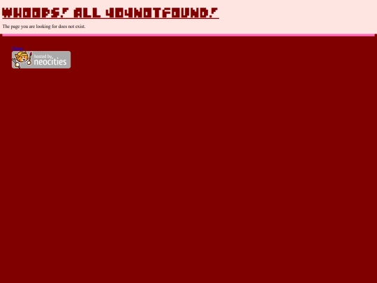 not_found screenshot