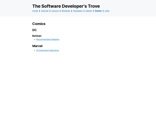 comics screenshot