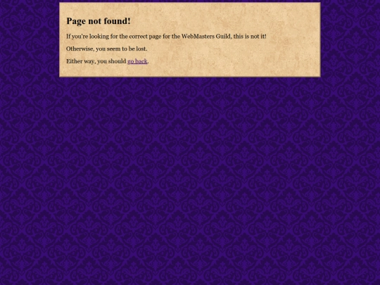 not_found screenshot