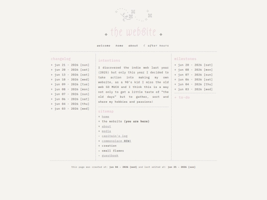the_website screenshot