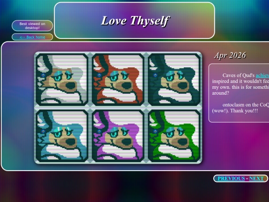 love_thyself screenshot