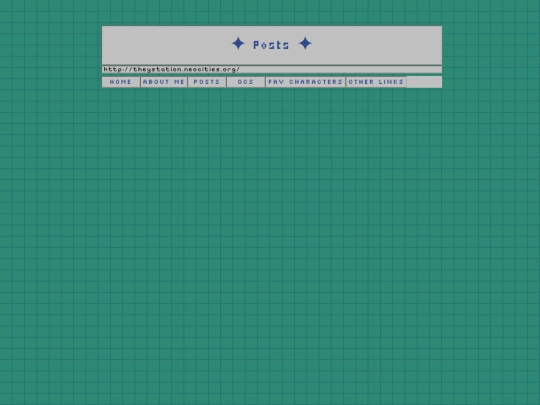 posts screenshot