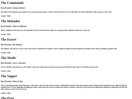 meettheclasses screenshot